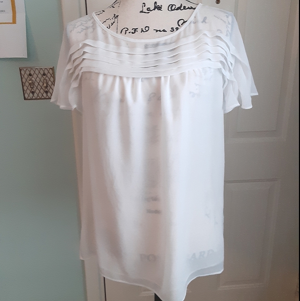 Alisha Pleated Blouse
